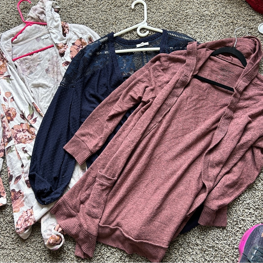 Torrid / Maurice’s cardigan lot